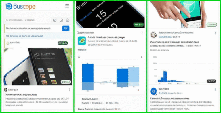 Comparação de interfaces de diferentes aplicativos de rastreamento de preços