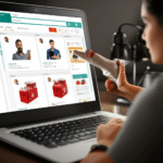 Pessoas negociando em um ambiente de ofertas reversas